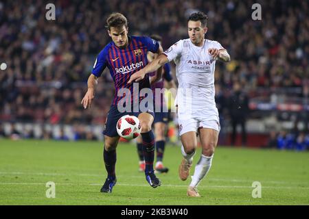 06 Denis Suarez du FC Barcelone pendant le championnat d'Espagne la Ligue football match entre le FC Barcelone et Villareal CF sur 02 décembre 2018 au stade Camp Nou à Barcelone, Espagne. (Photo par Xavier Bonilla/NurPhoto) Banque D'Images