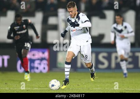 Alfredo Donnarumma lors du match de la série italienne B 2018/2019 entre Ascoli Calcio 1898 FC et le club de football de Brescia au Stadio Cino e Lillo Del Duca on 22 décembre 2018 à Ascoli Piceno, en Italie. (Photo de Danilo Di Giovanni/NurPhoto) Banque D'Images