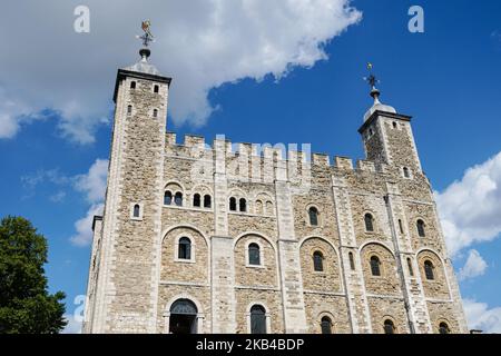 La Tour Blanche à la Tour de Londres, Londres Angleterre Royaume-Uni Banque D'Images