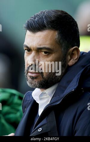 Sergio Conceicao de Porto lors du match Primeira Liga 2018/19 entre Sporting CP vs FC Porto, à Lisbonne, sur 12 janvier 2019. (Photo de Carlos Palma/NurPhoto) Banque D'Images