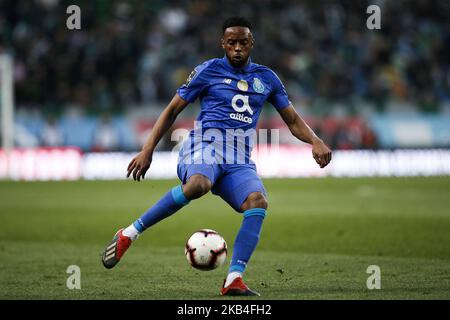 Hernani de Porto en action pendant Primeira Liga 2018/19 match entre Sporting CP vs FC Porto, à Lisbonne, sur 12 janvier 2019. (Photo de Carlos Palma/NurPhoto) Banque D'Images