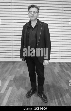 Le directeur canadien de l'opéra Robert Carsen pose lors de la présentation de l'opéra EL ANILLO DEL NIBELUNGO au Teatro Real de Madrid. Espagne. 14 janvier 2019 (photo par Oscar Gonzalez/NurPhoto) Banque D'Images