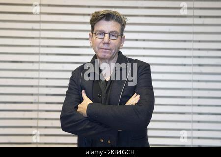 Le directeur canadien de l'opéra Robert Carsen pose lors de la présentation de l'opéra EL ANILLO DEL NIBELUNGO au Teatro Real de Madrid. Espagne. 14 janvier 2019 (photo par Oscar Gonzalez/NurPhoto) Banque D'Images