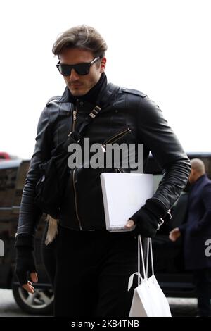 Pepe Munoz est vu au bureau DE GIVENCHY sur l'avenue George V sur 24 janvier 2019 à Paris, France. (Photo de Mehdi Taamallah/NurPhoto) Banque D'Images