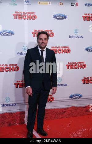 Daniel Guzman, acteur espagnol, a assisté à la première, posant dans le photocall. Un film réalisé par Juana Macias avec Jordi Schez, Silvia Abril, Daniel Guzmn, Malena Alterio. (Photo de Jesus Hellin/NurPhoto) Banque D'Images