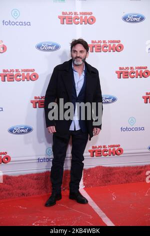 Fernando Tejero, acteur espagnol, a assisté à la première, posant dans le photocall. Un film réalisé par Juana Macias avec Jordi Snchez, Silvia Abril, Daniel Guzmn, Malena Alterio.Un film réalisé par Juana Macias avec Jordi Snchez, Silvia Abril, Daniel Guzmn, Malena Alterio. (Photo de Jesus Hellin/NurPhoto) Banque D'Images