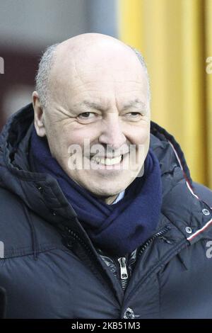 Giuseppe Marotta, PDG du sport du FC Internazionale, avant la série Un match de football entre le FC de Turin et le FC Internazionale au stade olympique de la Grande Torino sur 27 janvier 2019 à Turin, Italie. Torino a remporté 1-0 victoires sur Internazionale. (Photo par Massimiliano Ferraro/NurPhoto) Banque D'Images