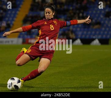 Marta Torrejon de l'Espagne pendant le match avant le match international de football féminin entre l'Espagne et les Etats-Unis à Estadio José Rico Perez sur 22 janvier à Alicante, Espagne. (Photo par action Foto Sport/NurPhoto) Banque D'Images