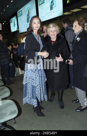 Isabel Preysler assiste à la présentation du livre 'El contre-bataque libéral' (lit. La contre-attaque libérale) à Madrid. Espagne.29 janvier 2019 (photo d'Oscar Gonzalez/NurPhoto) Banque D'Images