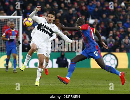 Aleksandar Mitrovic de Fulham pendant la première ligue anglaise entre Crystal Palace et Fulham au stade Selhurst Park à Londres, Angleterre sur 2 février 2019. (Photo par action Foto Sport/NurPhoto) Banque D'Images