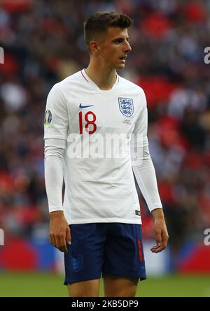 Mont Mason d'Angleterre lors de l'UEFA Euro 2020 qualificateur entre l'Angleterre et la Bulgarie au stade Wembley à Londres, Angleterre sur 07 septembre 2019 (photo par action Foto Sport/NurPhoto) Banque D'Images