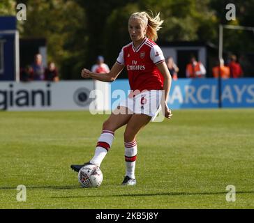 Leah Williamson d'Arsenal pendant le match de Super League féminin de Barclay's FA entre Arsenal Women et West Ham United Women au stade Meadow Park sur 08 septembre 2019 à Boreham Wood, Angleterre (photo par action Foto Sport/NurPhoto) Banque D'Images