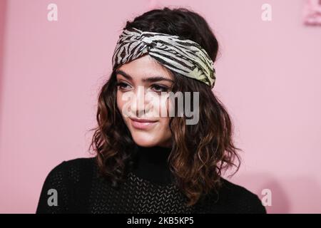 MANHATTAN, NEW YORK CITY, NEW YORK, Etats-Unis - SEPTEMBRE 09 : Luna Blaise arrive à alice + olivia par Stacey Bendet pendant la Fashion week de New York : les spectacles tenus aux STUDIOS ROOT sur 9 septembre 2019 à Manhattan, New York, Etats-Unis. (Photo par Xavier Collin/image Press Agency/NurPhoto) Banque D'Images