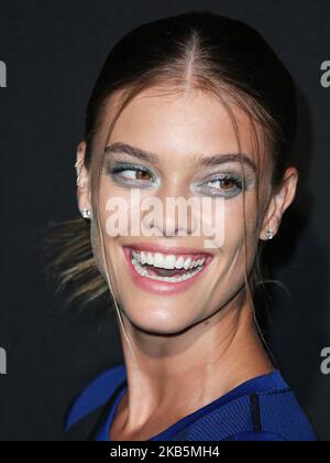 BROOKLYN, NEW YORK CITY, NEW YORK, États-Unis - SEPTEMBRE 09 : Nina Agdal arrive à la fête d'anniversaire DKNY 30th qui a lieu à l'entrepôt de St. Ann sur 9 septembre 2019 à Brooklyn, New York, États-Unis. (Photo par Xavier Collin/image Press Agency/NurPhoto) Banque D'Images