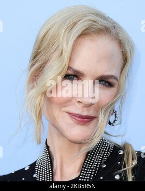 BROOKLYN, NEW YORK CITY, NEW YORK, États-Unis - SEPTEMBRE 11 : Nicole Kidman arrive au spectacle de piste du printemps 2020 de la collection Michael Kors lors de la semaine de la mode de New York : les spectacles tenus à Duggal Greenhouse on 11 septembre 2019 à Brooklyn, New York, États-Unis. (Photo par Xavier Collin/image Press Agency/NurPhoto) Banque D'Images