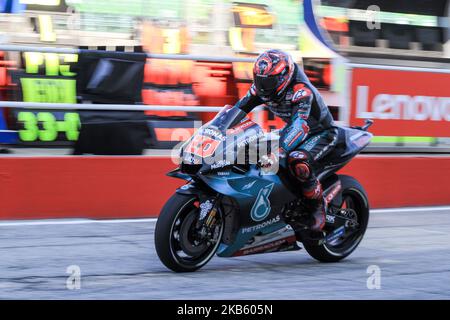 #20 FABIO QUARTATARO de France, Petronas Yamaha équipe SRT, GP Octo di San Marino e della Riviera Romagnola, pendant le samedi FP3 au circuit mondial Marco Simoncelli ITALIE pour le treizième tour du Championnat du monde MotoGP, de 13 septembre à 15th - photo de Felice Monteleone - AFP7 (Photo de Felice Monteleone/NurPhoto) Banque D'Images