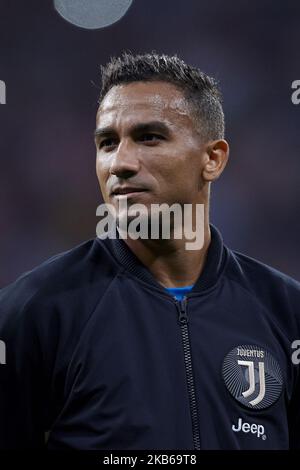 Danilo de Juventus lors du match de groupe D de la Ligue des champions de l'UEFA entre l'Atlético de Madrid et la Juventus à Wanda Metropolitano sur 18 septembre 2019 à Madrid, Espagne. (Photo de Jose Breton/Pics action/NurPhoto) Banque D'Images