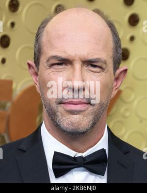 LOS ANGELES, CALIFORNIE, États-Unis - SEPTEMBRE 22 : Eric Lange arrive aux Primetime Emmy Awards 71st annuels qui se tiennent au Microsoft Theatre L.A. Vivez sur 22 septembre 2019 à Los Angeles, Californie, États-Unis. (Photo par Xavier Collin/image Press Agency/NurPhoto) Banque D'Images