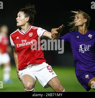 Jennifer Beattie d'Arsenal lors du match de 32 2nd jambes de la Ligue des femmes championnes de l'UEFA entre les femmes d'Arsenal et les femmes de Fiorentina au stade Meadow Park sur 25 septembre 2019 à Borehamwood, Angleterre (photo par action Foto Sport/NurPhoto) Banque D'Images