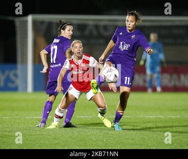 Valery Vigilucci de Fiorentina lors du match de championnat de la Ligue des femmes de l'UEFA de 32 2nd jambes entre les femmes d'Arsenal et les femmes de Fiorentina au stade Meadow Park sur 25 septembre 2019 à Borehamwood, Angleterre (photo par action Foto Sport/NurPhoto) Banque D'Images