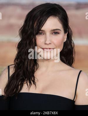 WESTWOOD, LOS ANGELES, CALIFORNIE, États-Unis - OCTOBRE 07 : l'actrice Sophia Bush arrive à la première de Netflix 'El Camino: A Breaking Bad Movie', tenue au Regency Village Theatre sur 7 octobre 2019 à Westwood, Los Angeles, Californie, États-Unis. (Photo par Xavier Collin/image Press Agency/NurPhoto) Banque D'Images