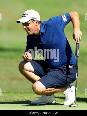 Padraig Harrington (IRE) pendant le Rolex Pro Am au Golf Italien ouvert à Rome, Italie sur 9 octobre 2019 (photo de Matteo Ciambelli/NurPhoto) Banque D'Images