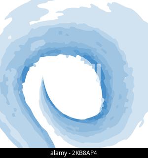 Cadre abstrait coloré et texture d'arrière-plan dans des teintes hivernales tendance et teintes de façon aquarelle. Isoler. Bon pour affiche, bannière, brochure. Couche extérieure pour lettrage, carte, Web, étiquette. Vecteur. EPS Illustration de Vecteur