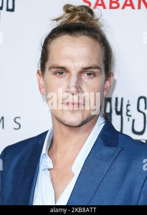 HOLLYWOOD, LOS ANGELES, CALIFORNIE, États-Unis - OCTOBRE 14 : l'acteur Jason Mewes arrive à la première de Saran films 'Jay et Silent Bob Reboot' qui s'est tenue au TCL Chinese Theatre IMAX on 14 octobre 2019 à Hollywood, Los Angeles, Californie, États-Unis. (Photo de David Acosta/image Press Agency/NurPhoto) Banque D'Images