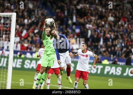 Antonie Grezmann lors du match de qualification Euro 2020 Groupe H entre la France et la Turquie au Stade de France à Saint-Denis, en dehors de Paris sur 14 octobre 2019. (Photo par Elyxandro Cegarra/NurPhoto) Banque D'Images