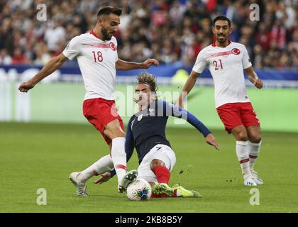 Antonie Grezmann lors du match de qualification Euro 2020 Groupe H entre la France et la Turquie au Stade de France à Saint-Denis, en dehors de Paris sur 14 octobre 2019. (Photo par Elyxandro Cegarra/NurPhoto) Banque D'Images