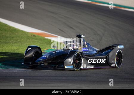 07 MULLER Nico (deu), Geox Dragon - Penske, action pendant l'ABB Formule E Championshop essai officiel de la saison six au circuit Ricardo Tormo à Valence sur 15 octobre, 16, 17 et 18 de 2019, Espagne. (Photo par Xavier Bonilla/NurPhoto) Banque D'Images