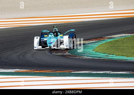 03 TURVEY Oliver (gbr), Nio 333 FE Team, action lors de l'ABB Formule E Championshop officiel d'essai pré-saison de la saison six au circuit Ricardo Tormo à Valence sur 15 octobre, 16, 17 et 18 de 2019, Espagne. (Photo par Xavier Bonilla/NurPhoto) Banque D'Images