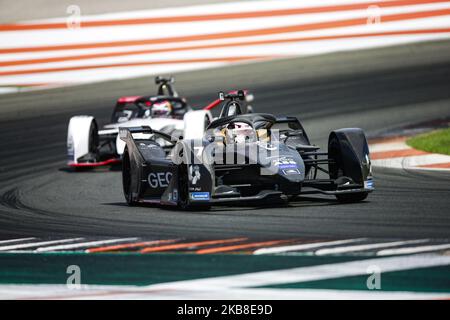 07 MULLER Nico (deu), Geox Dragon - Penske, action pendant l'ABB Formule E Championshop essai officiel de la saison six au circuit Ricardo Tormo à Valence sur 15 octobre, 16, 17 et 18 de 2019, Espagne. (Photo par Xavier Bonilla/NurPhoto) Banque D'Images