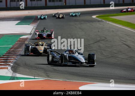 05 VANDOORNE Stoffel (bel), Mercedes Benz EQ, action lors de l'essai officiel d'avant-saison de Formule E Championshop d'ABB de la saison six au circuit Ricardo Tormo à Valence sur 15 octobre, 16, 17 et 18 de 2019, Espagne. (Photo par Xavier Bonilla/NurPhoto) Banque D'Images