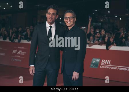 Bobby Cannavale et John Turturro assistent au tapis rouge « Motherless Brooklyn » lors du Festival du film de Rome sur 17 octobre 2019 14th à Rome, en Italie. (Photo par Luca Carlino/NurPhoto) Banque D'Images
