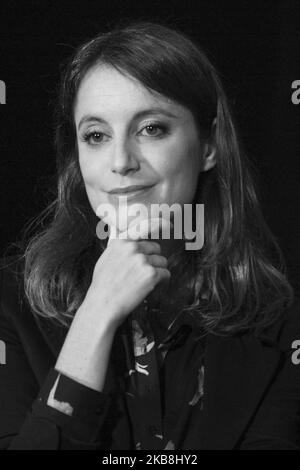 Andrea Levy pose lors de la présentation à la nouvelle direction artistique du Théâtre espagnol de Madrid. Espagne, 18 octobre 2019. (Photo par Oscar Gonzalez/NurPhoto) Banque D'Images