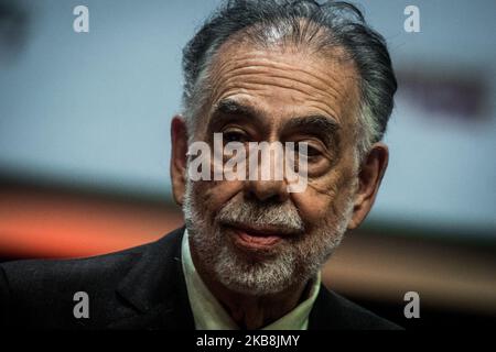 LE réalisateur AMÉRICAIN Francis Ford Coppola reçoit le Prix Lumiere lors de l'édition 11th du Festival du film Lumiere à Lyon, dans le centre-est de la France, sur 18 octobre 2019. (Photo de Nicolas Liponne/NurPhoto) Banque D'Images