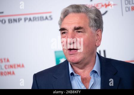 Jim carter participe à la séance photo du film 'Downton Abbey' lors du festival du film de Rome 14th sur 19 octobre 2019 à Rome, en Italie. (Photo de Mauro Fagiani/NurPhoto) Banque D'Images