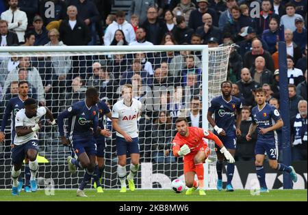 Ben Foster de Watford lors du match de la Barclays Premier League entre Tottenham Hotspur et Watford, au stade Tottenham Hotspur, Londres, Angleterre, le 19 octobre 2019. (Photo par action Foto Sport/NurPhoto) Banque D'Images