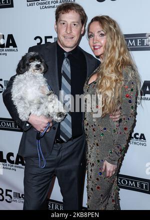 BEVERLY HILLS, LOS ANGELES, CALIFORNIE, États-Unis - OCTOBRE 19 : Mark Williams arrive au gala de la dernière chance pour les animaux de 35th ans qui s'est tenu à l'hôtel Beverly Hilton sur 19 octobre 2019 à Beverly Hills, Los Angeles, Californie, États-Unis. (Photo par Xavier Collin/image Press Agency/NurPhoto) Banque D'Images