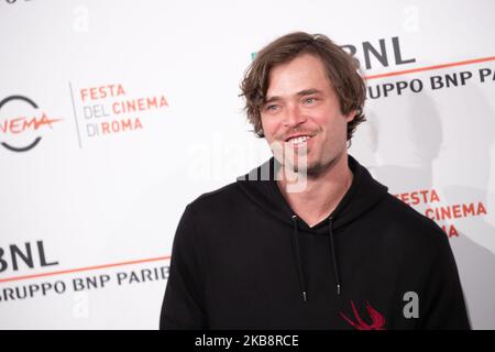 Christopher Backus assiste à la séance photo du film '''Drowning'' lors du Festival du film de Rome sur 20 octobre 2019 en 14th à Rome, en Italie. (Photo de Mauro Fagiani/NurPhoto) Banque D'Images