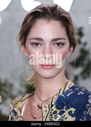 WESTWOOD, LOS ANGELES, CALIFORNIE, Etats-Unis - OCTOBRE 21: L'actrice Sofia Sanchez de Betak arrive à la première mondiale d'Apple TV+'sa' qui s'est tenue au Fox Village Theatre sur 21 octobre 2019 à Westwood, Los Angeles, Californie, Etats-Unis. (Photo par Xavier Collin/image Press Agency/NurPhoto) Banque D'Images