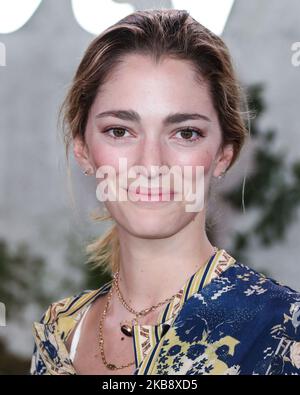 WESTWOOD, LOS ANGELES, CALIFORNIE, Etats-Unis - OCTOBRE 21: L'actrice Sofia Sanchez de Betak arrive à la première mondiale d'Apple TV+'sa' qui s'est tenue au Fox Village Theatre sur 21 octobre 2019 à Westwood, Los Angeles, Californie, Etats-Unis. (Photo par Xavier Collin/image Press Agency/NurPhoto) Banque D'Images