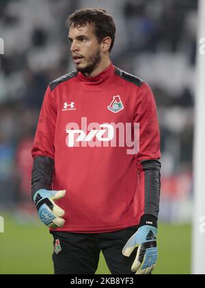 Guilherme pendant le match de la Ligue des champions entre Juventus et Lokomotiv Mosca, à Turin, sur 22 octobre 2019 (photo de Loris Roselli). Banque D'Images