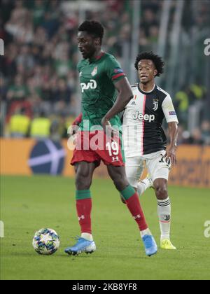 Éder pendant le match de la Ligue des champions entre Juventus et Lokomotiv Mosca, à Turin, sur 22 octobre 2019 (photo de Loris Roselli). Banque D'Images