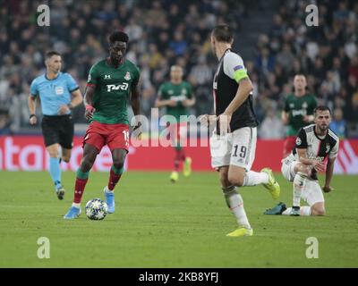 Éder pendant le match de la Ligue des champions entre Juventus et Lokomotiv Mosca, à Turin, sur 22 octobre 2019 (photo de Loris Roselli). Banque D'Images