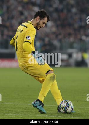 Guilherme pendant le match de la Ligue des champions entre Juventus et Lokomotiv Mosca, à Turin, sur 22 octobre 2019 (photo de Loris Roselli). Banque D'Images