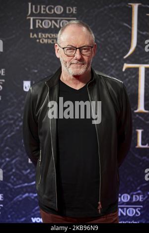 Liam Cunningham assiste à l'exposition Game of Thrones Photocall à l'IFEMA à Madrid, Espagne. 24 octobre 2019. (Photo de A. Ware/NurPhoto) Banque D'Images