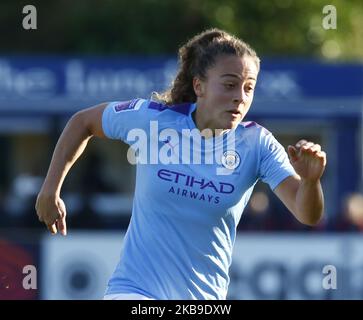Matilde Mota Veiga Santiago Fidalgo de Manchester City WFC pendant le match de Super League féminin de Barclays entre Arsenal Women et Manchester City Women au stade Meadow Park sur 27 octobre 2019 à Borehamwood, Angleterre (photo par action Foto Sport/NurPhoto) Banque D'Images