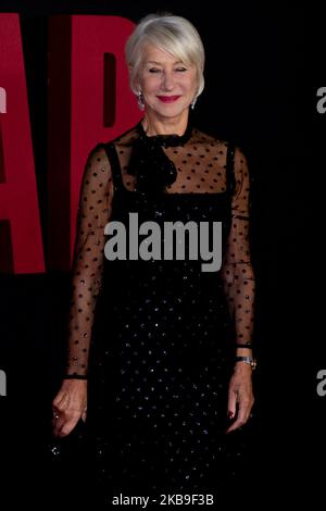 Dame Helen Mirren participe à la première mondiale de Good Liar à la BFI Southbank, Londres, Royaume-Uni, le 28 octobre 2019 (photo de Robin Pope/NurPhoto) Banque D'Images